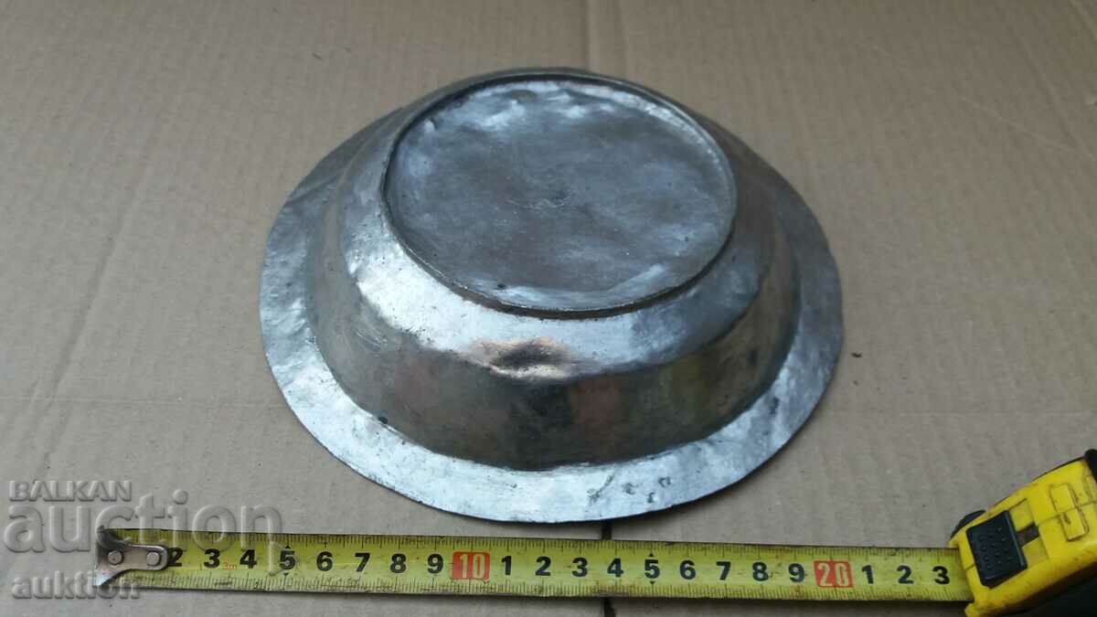 EXCELLENT PLAIN COPPER PLATE, BOWL, TRAY - 7 EXCELLENT PLAIN COPPER PLATE, BOWL, TRAY - 7