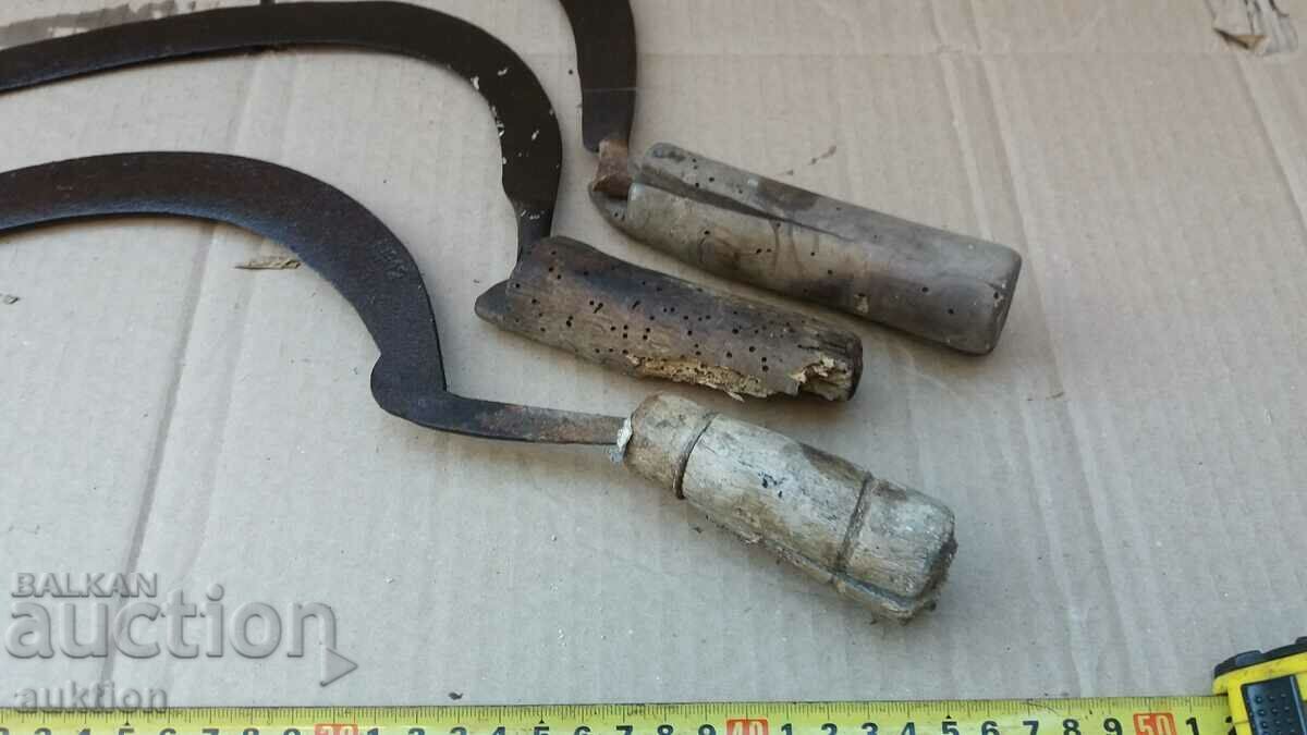 SET OF THREE SICKLES - 5