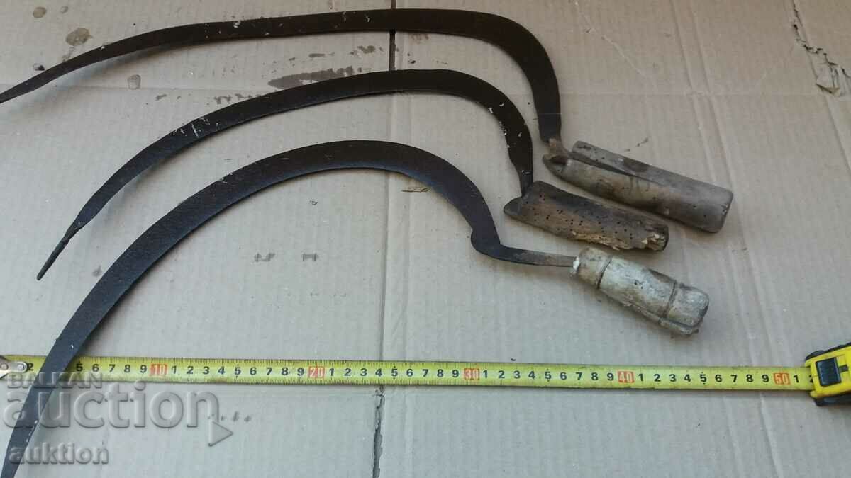 SET OF THREE SICKLES - 6
