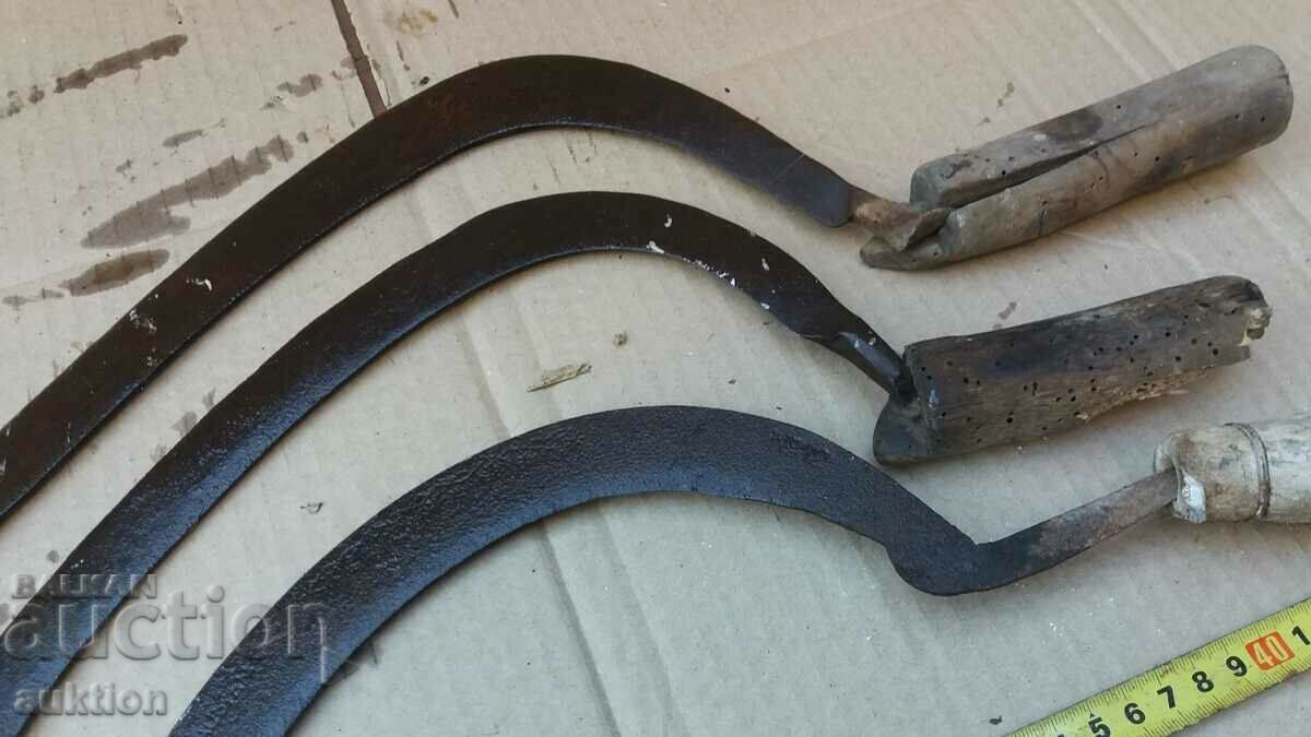 SET OF THREE SICKLES - 7