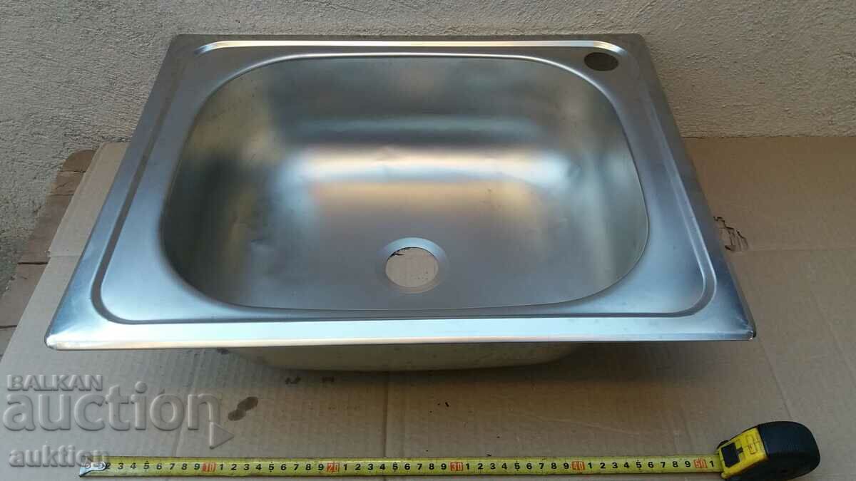 SINK - STAINLESS STEEL - EXCELLENT