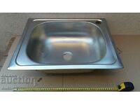 SINK - STAINLESS STEEL - EXCELLENT