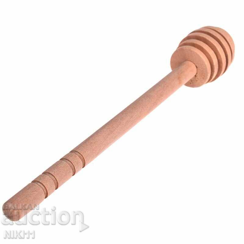Wooden honey spoon with price 3.50 BGN | € 1.79 Wooden honey spoon with price 3.50 BGN | € 1.79