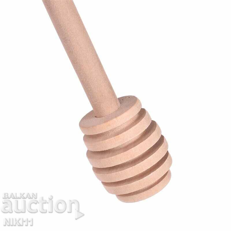 Auction Wooden honey spoon Auction Wooden honey spoon
