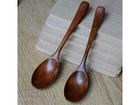 Wooden spoons, wooden spoon for eating or decoration