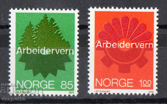 1974. Norway. Protection of workers.