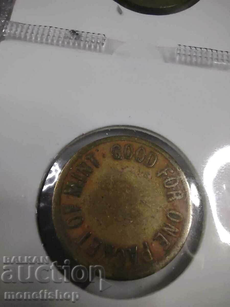 Collection of 33 pcs. interesting tokens - 6 Collection of 33 pcs. interesting tokens - 6