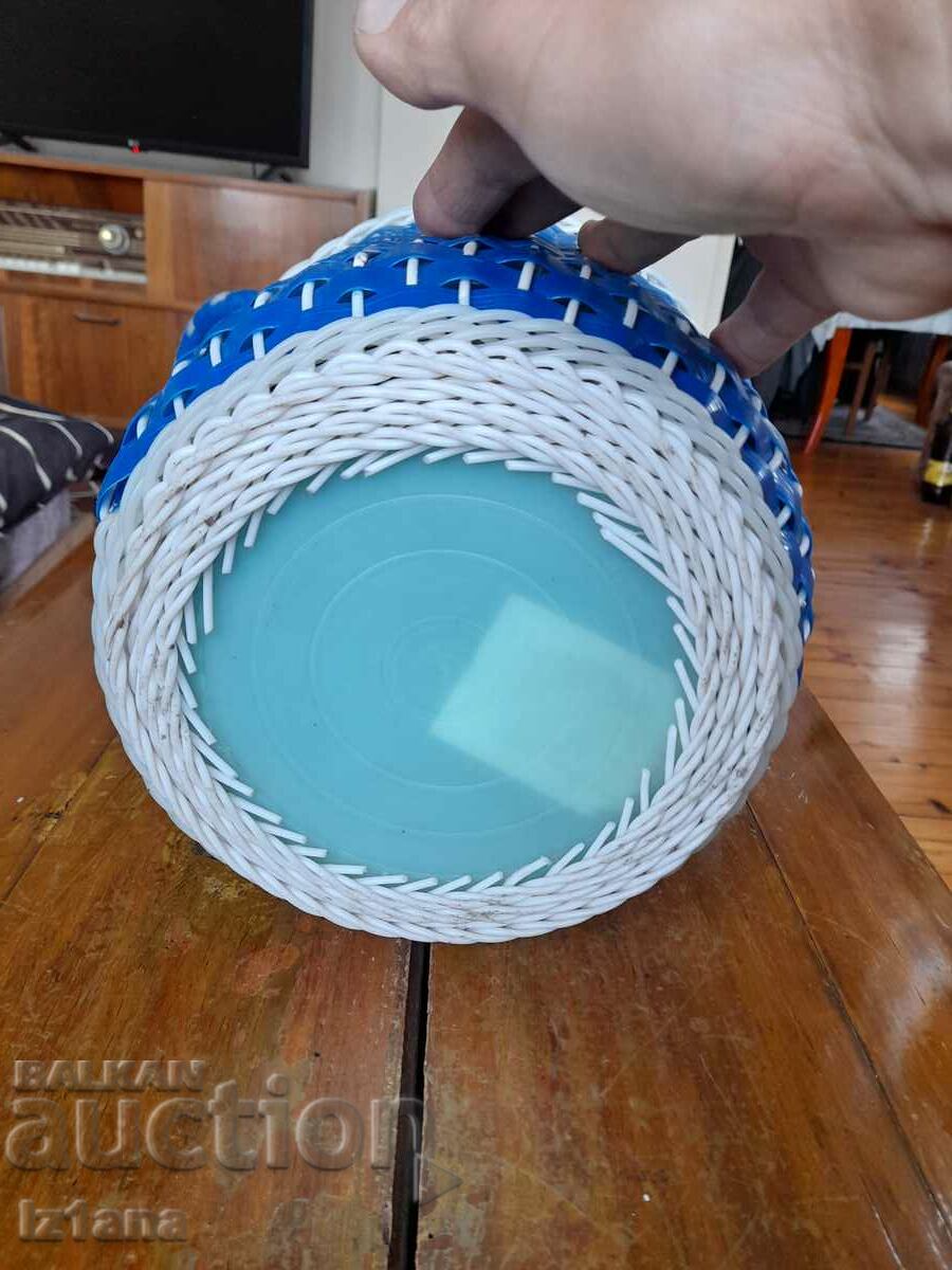 Old wicker jar - 5 Old wicker jar - 5