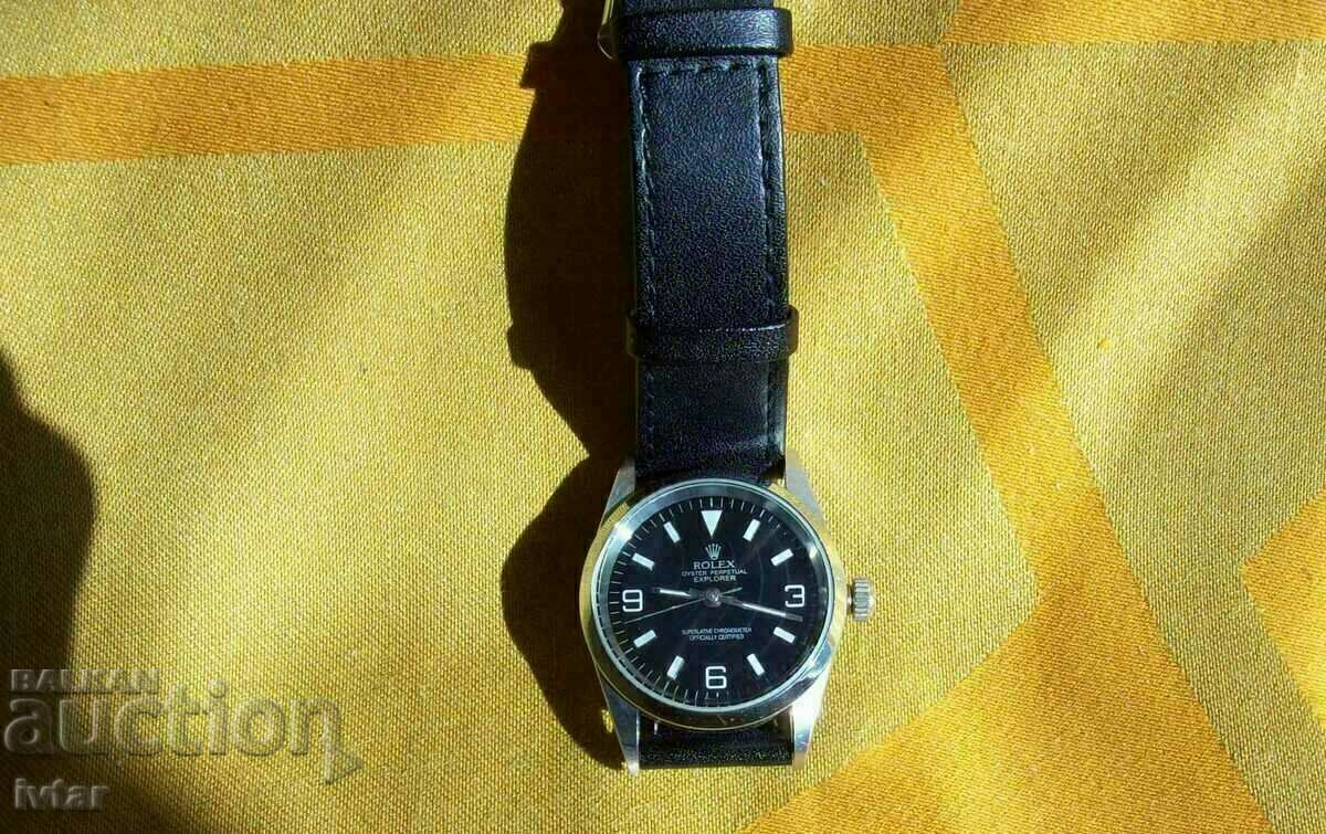 ROLEX automatic watch with MIYOTA mechanism - replica with price 136.00 BGN | € 69.54 ROLEX automatic watch with MIYOTA mechanism - replica with price 136.00 BGN | € 69.54