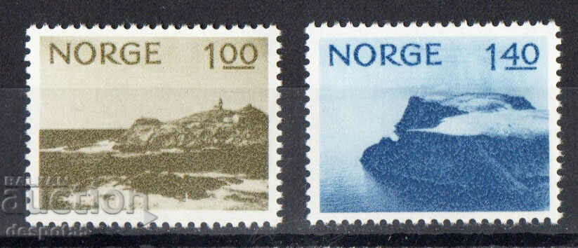 1974. Νορβηγία. Τουρισμός - Lindesnes και North Cape.