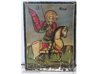 Old icon of Saint Mina 1905 ORIGINAL
