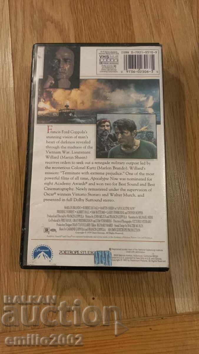 Delivery of Videotape Apocalypse Now Delivery of Videotape Apocalypse Now