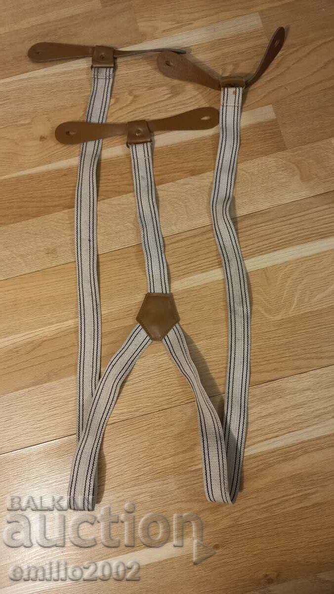 Authentic Tyrolean leather pants number 50 and suspenders - 7 Authentic Tyrolean leather pants number 50 and suspenders - 7