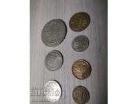 Малък лот монети от 1989 г.