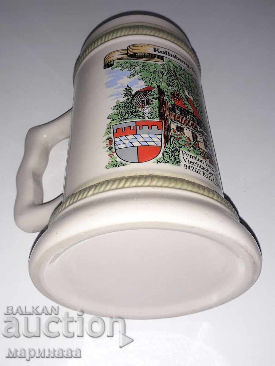 Delivery of MASSIVE PORCELAIN MUG. GERMANY Delivery of MASSIVE PORCELAIN MUG. GERMANY