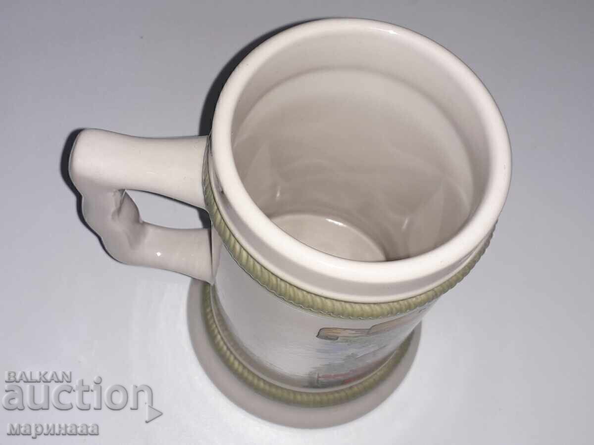 MASSIVE PORCELAIN MUG. GERMANY - 5 MASSIVE PORCELAIN MUG. GERMANY - 5