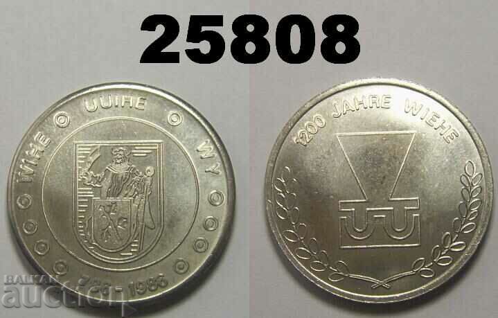 Medal 1200 Jahre Wiehe Germany