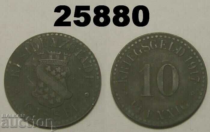 Cassel 10 pfennig 1917