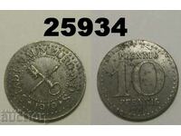 Naumburg 10 pfennig 1919