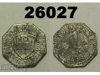 Tilsit 1 pfennig 1918 Rare