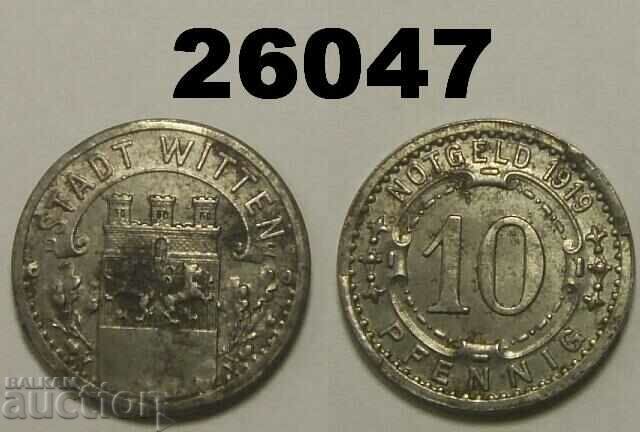 Witten 10 pfennig 1919