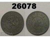 Belgium 10 centimes 1916