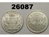 Hamburg 200000 marks 1923 J