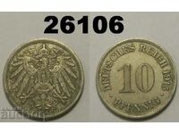 Германия 10 пфенига 1915 А