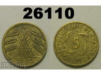 Germania 5 Reich Pfennig 1935 A