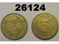 Germany 5 Pfennig 1937 A Swastika