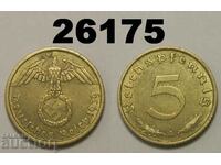 Γερμανία 5 Pfennig 1939 A Swastika