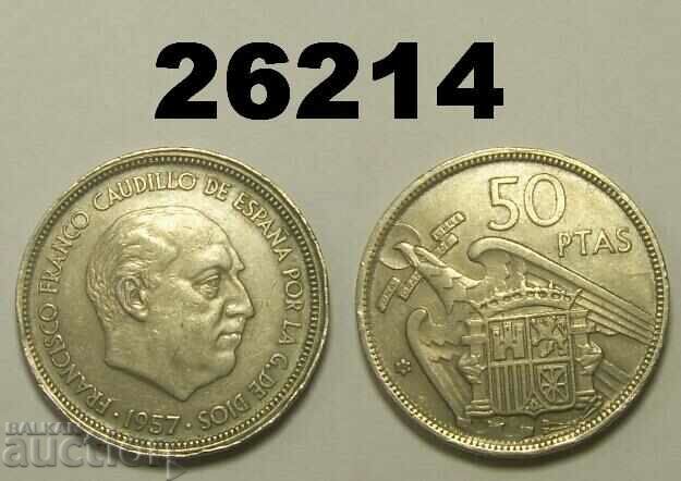 Spain 50 pesetas 1960