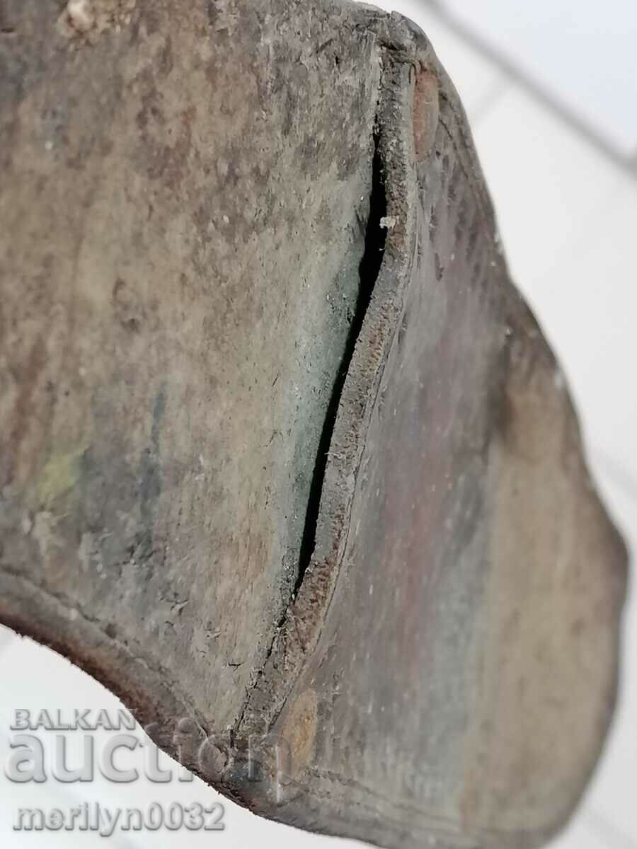 An old leather canister without a knife, the beginning of the 20th century - 6 An old leather canister without a knife, the beginning of the 20th century - 6