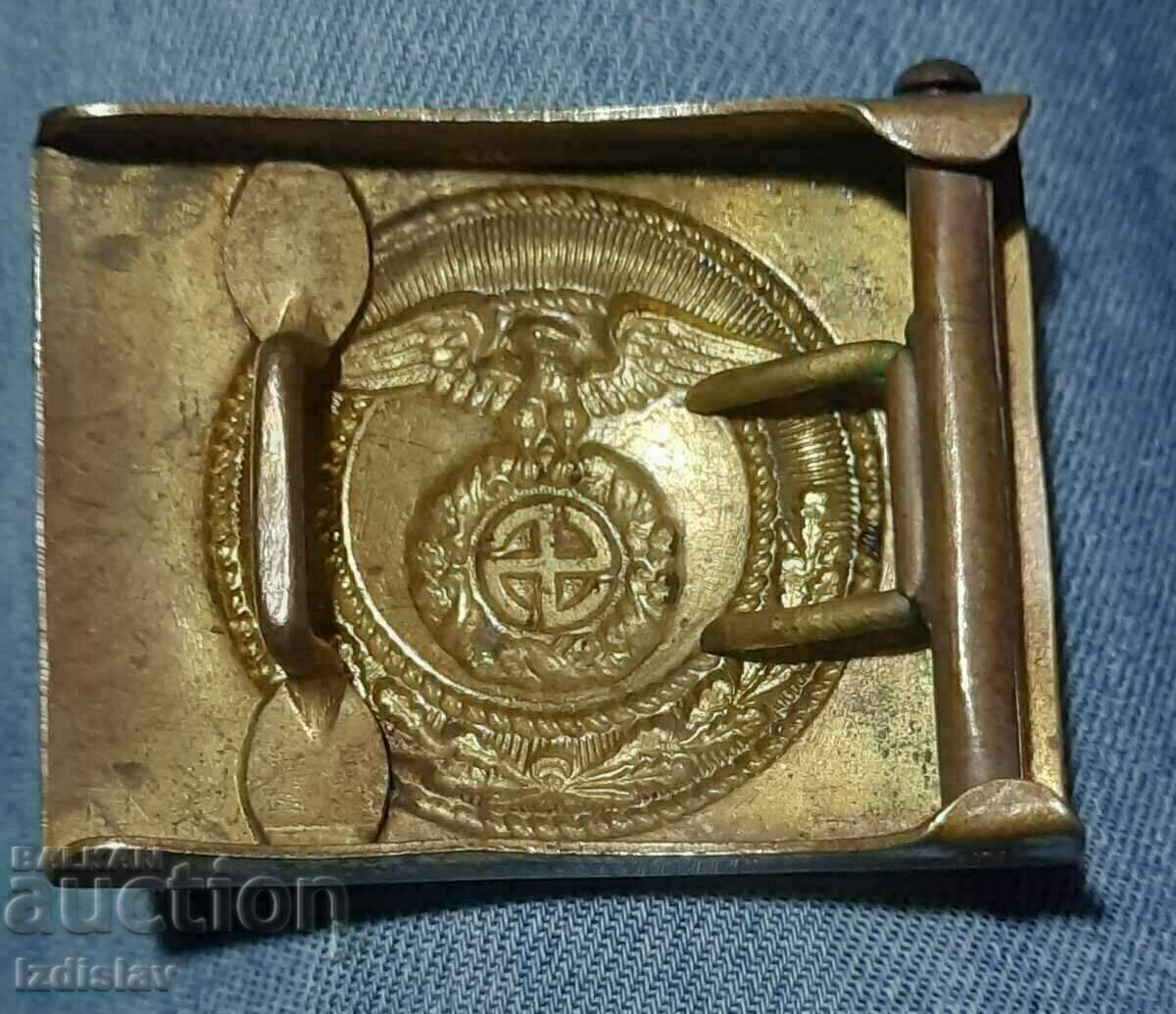 German SA/ NSKK first model belt buckle with price 450.00 BGN | € 230.08 German SA/ NSKK first model belt buckle with price 450.00 BGN | € 230.08