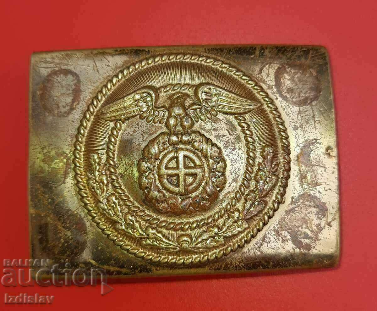 German SA/ NSKK first model belt buckle - 5 German SA/ NSKK first model belt buckle - 5