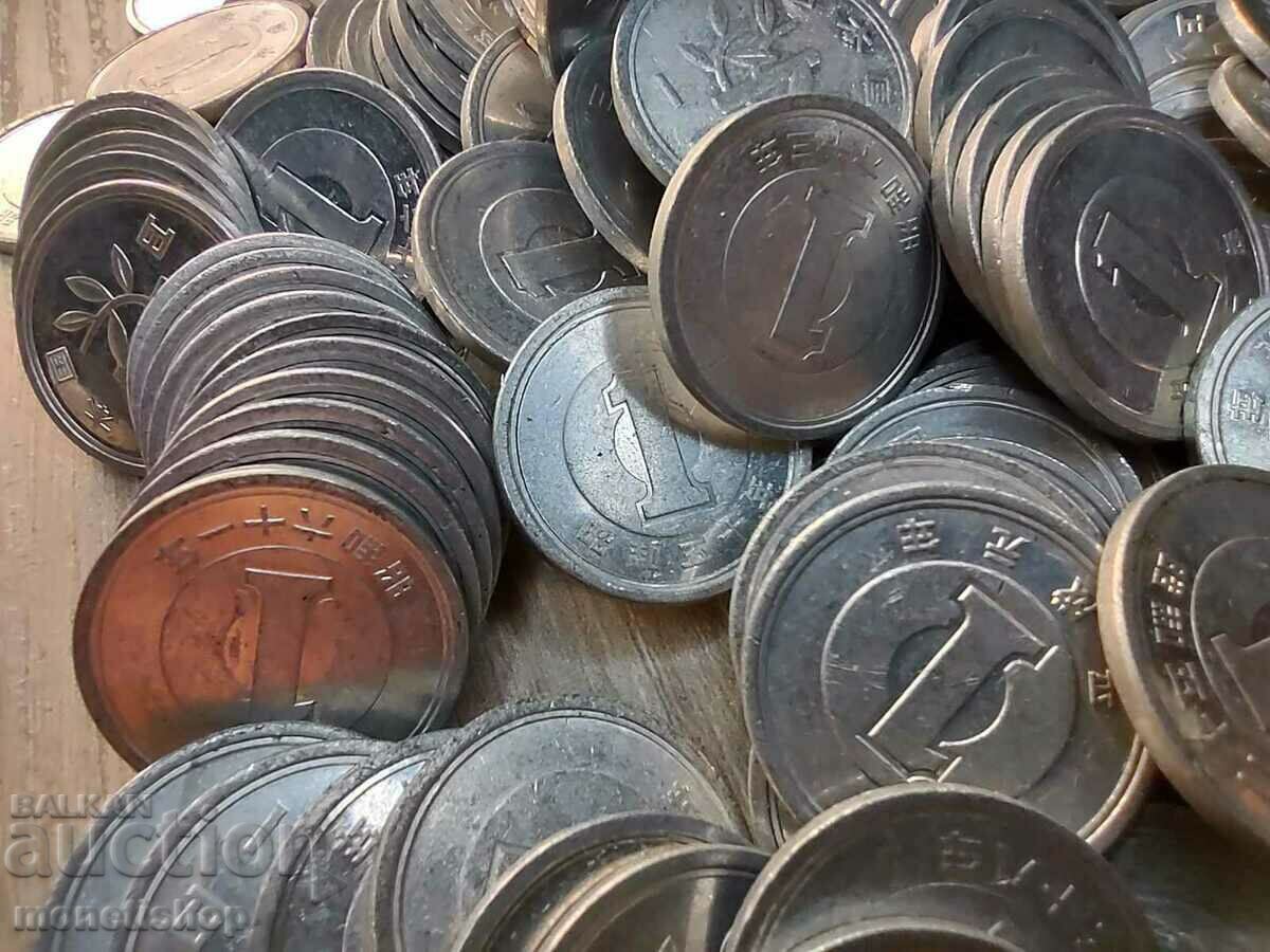 Delivery of 200 coins from Japan Delivery of 200 coins from Japan