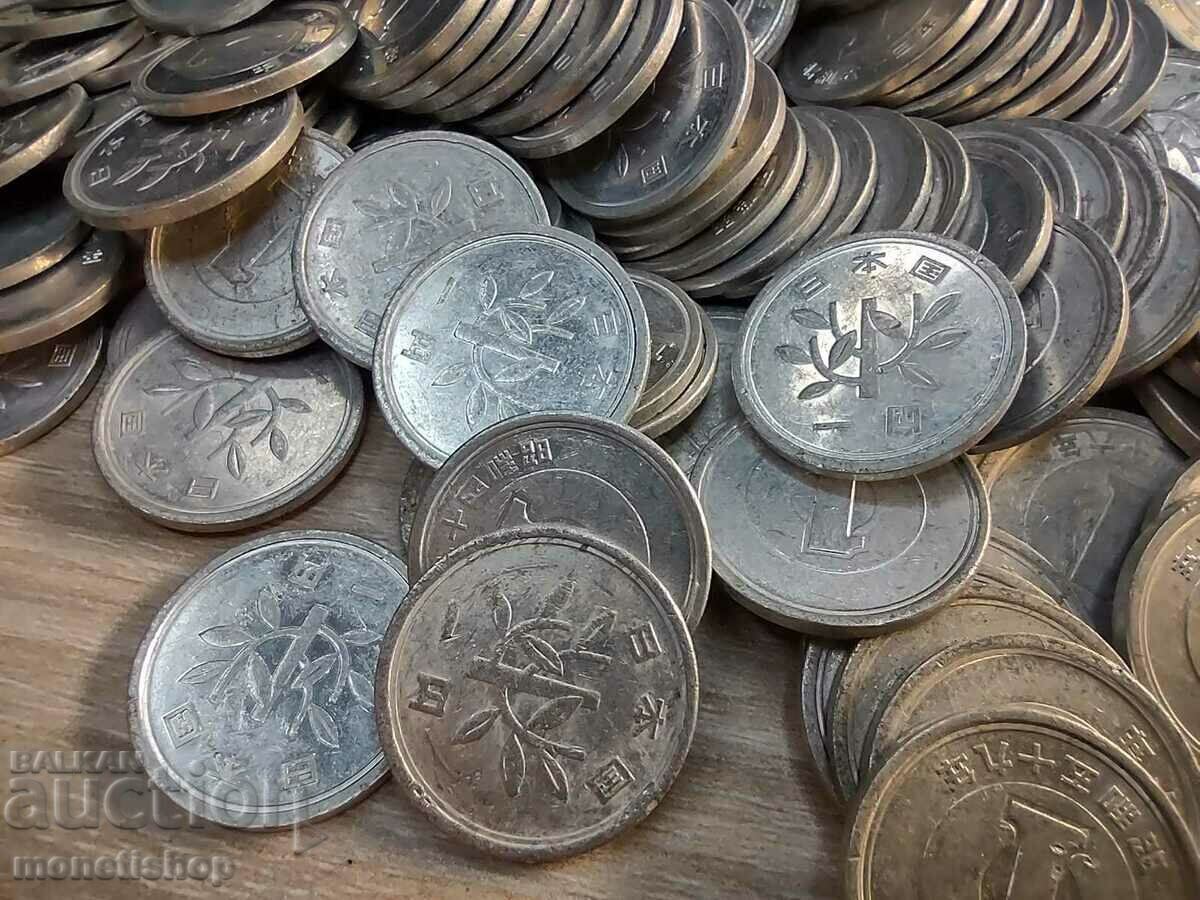 200 coins from Japan