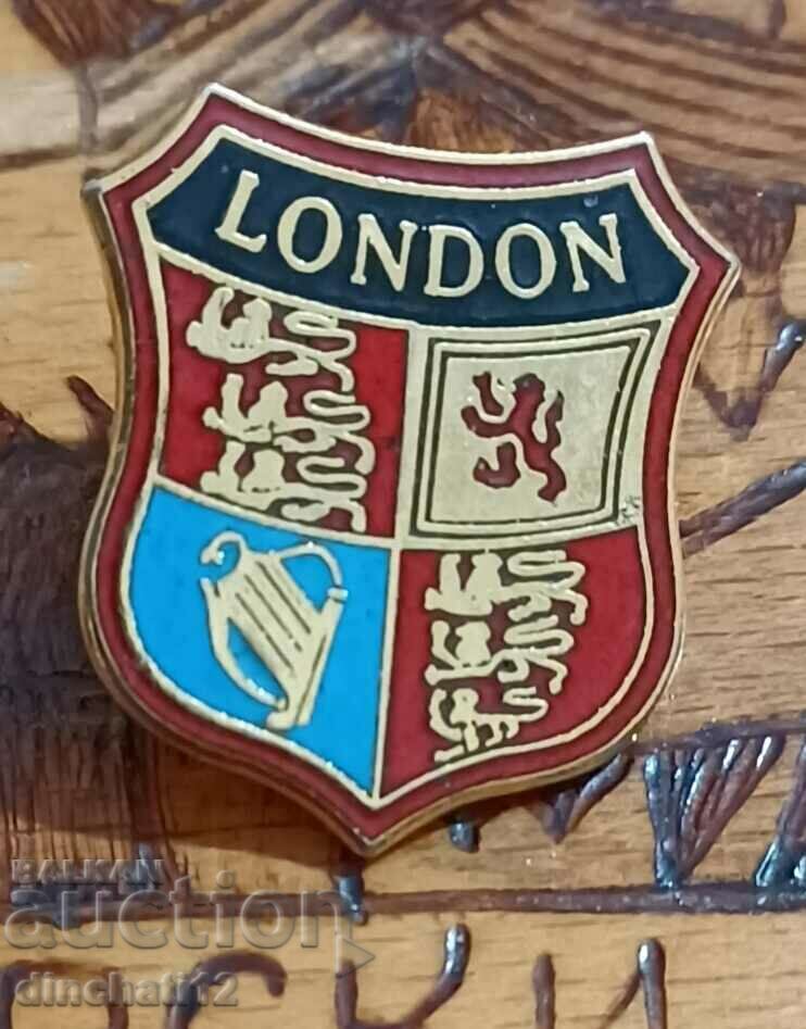 Delivery of London Enamel Badge. London Delivery of London Enamel Badge. London