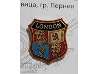 London Enamel Badge. London
