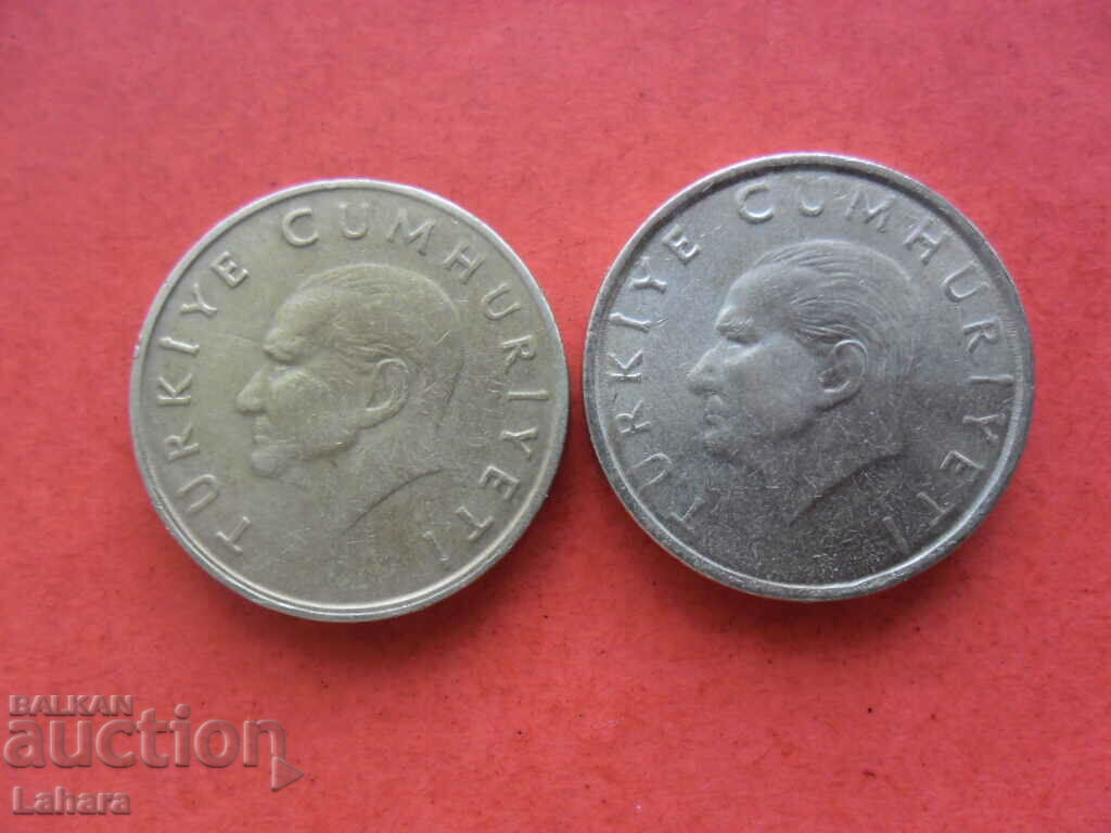 10000 lira 1995 and 1996. Turkey with price 1.40 BGN | € 0.72
