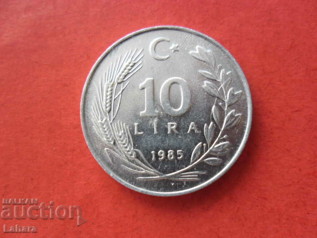 10 λίρες 1985 Τουρκία