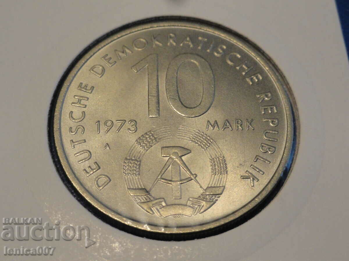 Germany 1973 - 10 stamps "X Youth Festival Games" GDR - 6 Germany 1973 - 10 stamps "X Youth Festival Games" GDR - 6