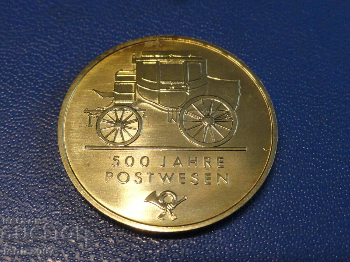 Auction Germany 1990 - 5 stamps "500 years of Post" GDR Auction Germany 1990 - 5 stamps "500 years of Post" GDR