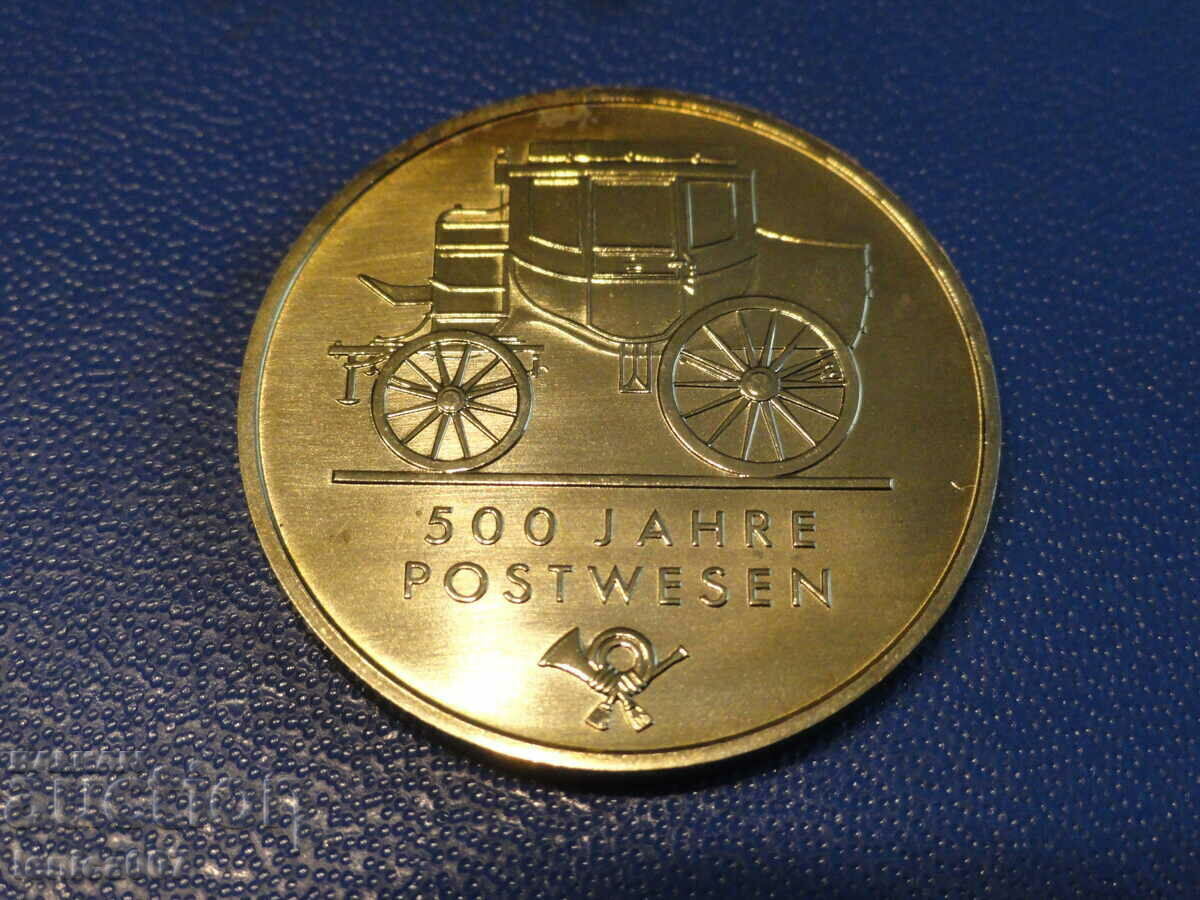 Germany 1990 - 5 stamps "500 years of Post" GDR - 5 Germany 1990 - 5 stamps "500 years of Post" GDR - 5