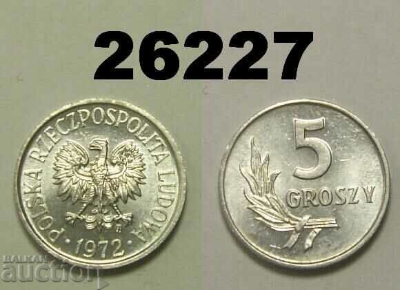Poland 5 groszy 1972 UNC