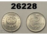 Polonia 5 groszy 1972 UNC