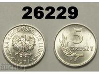 Полша 5 гроша 1972 UNC