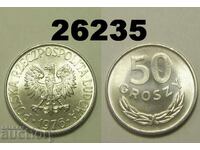 Полша 50 гроша 1976 UNC