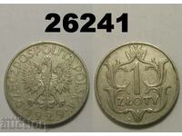 Polonia 1 zloty 1929