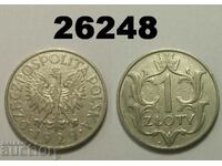 Poland 1 zloty 1929
